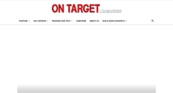 Desktop Screenshot of ontargetmagazine.com